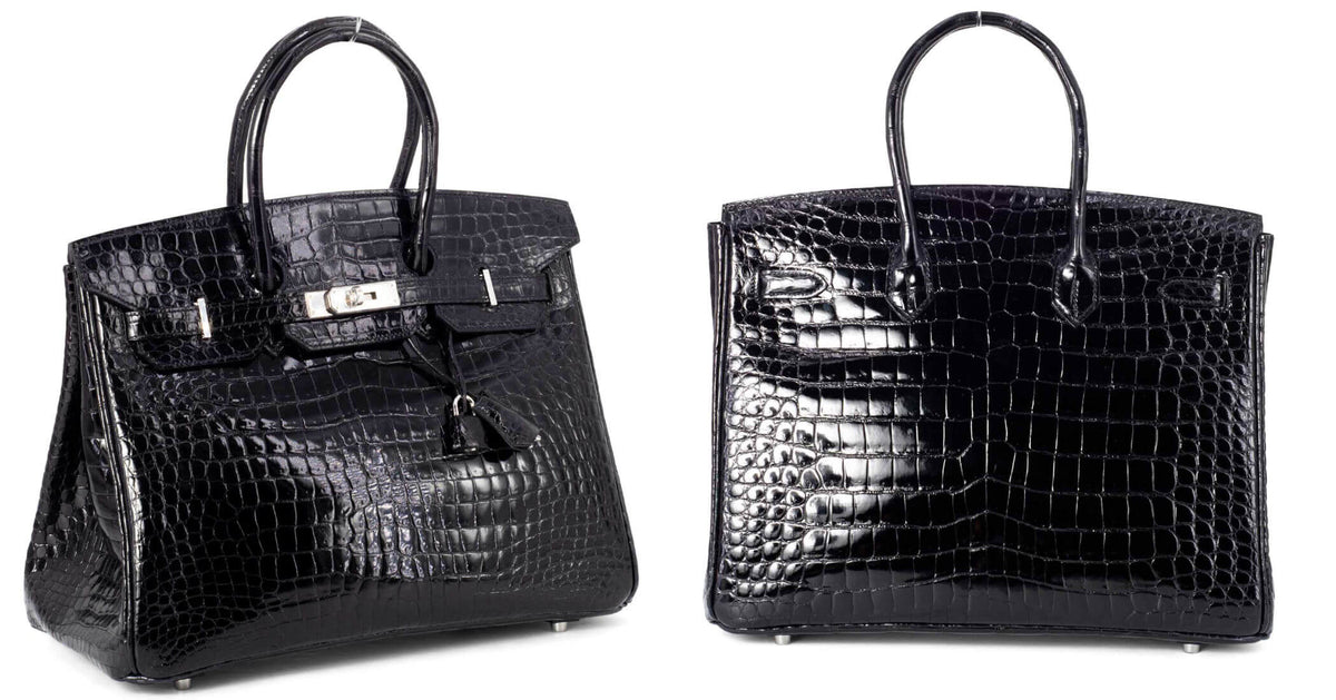 Hermes Birkin 30cm Himalayan Crocodile with Diamond Encrusted