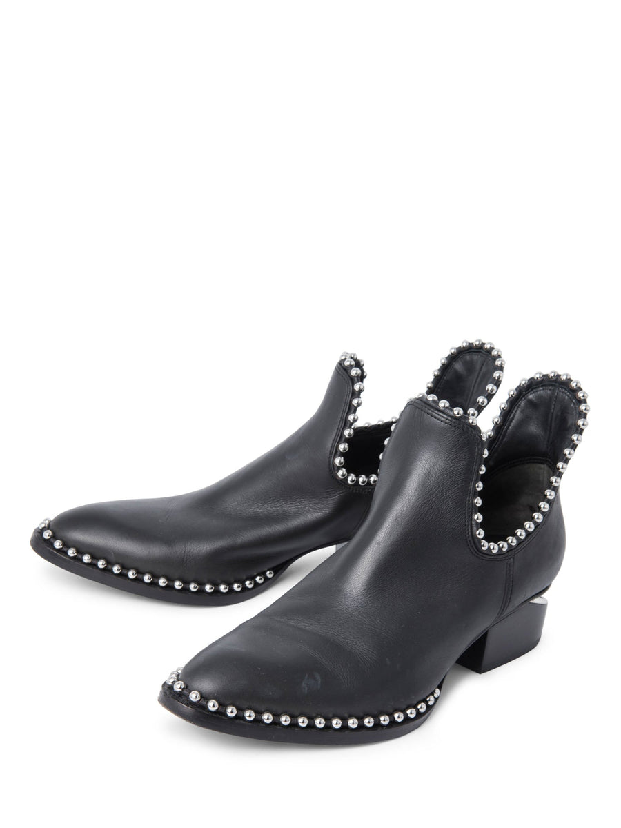 Alexander wang studded booties shop