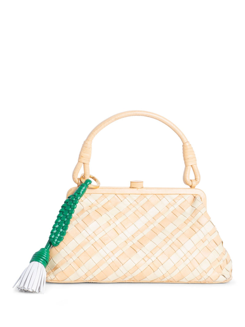 Bottega Veneta Intrecciato Leather Top Handle Bag-designer resale