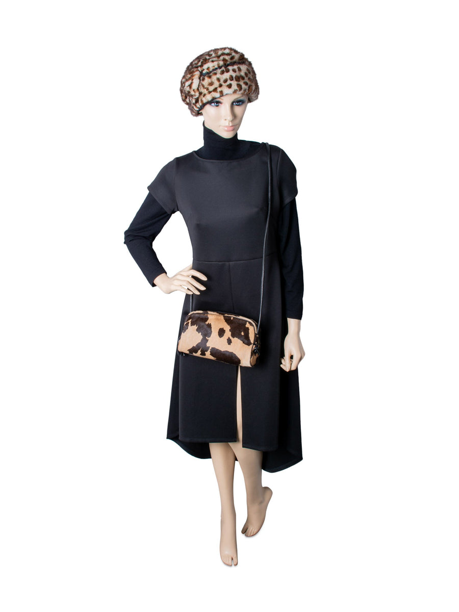 Bottega Veneta Vintage Leather Cowhide Tassel Messenger Bag Brown