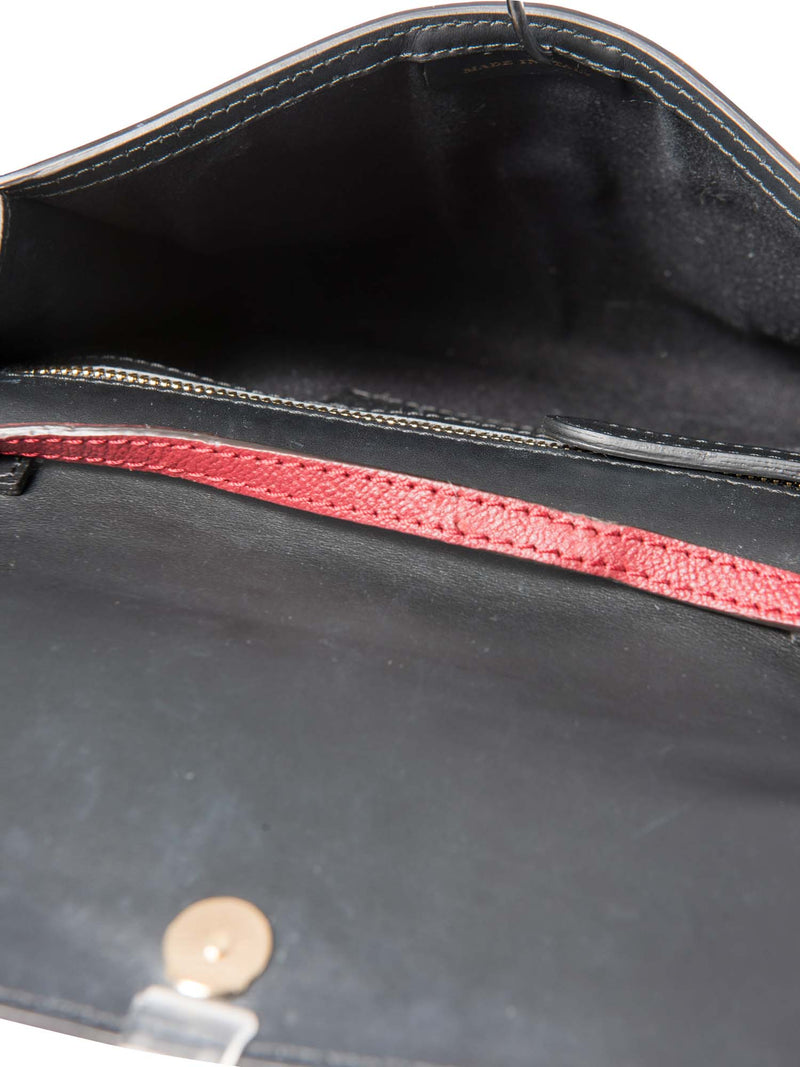 Burberry Haymarket Check Flap Messenger Bag Beige Brown-designer resale