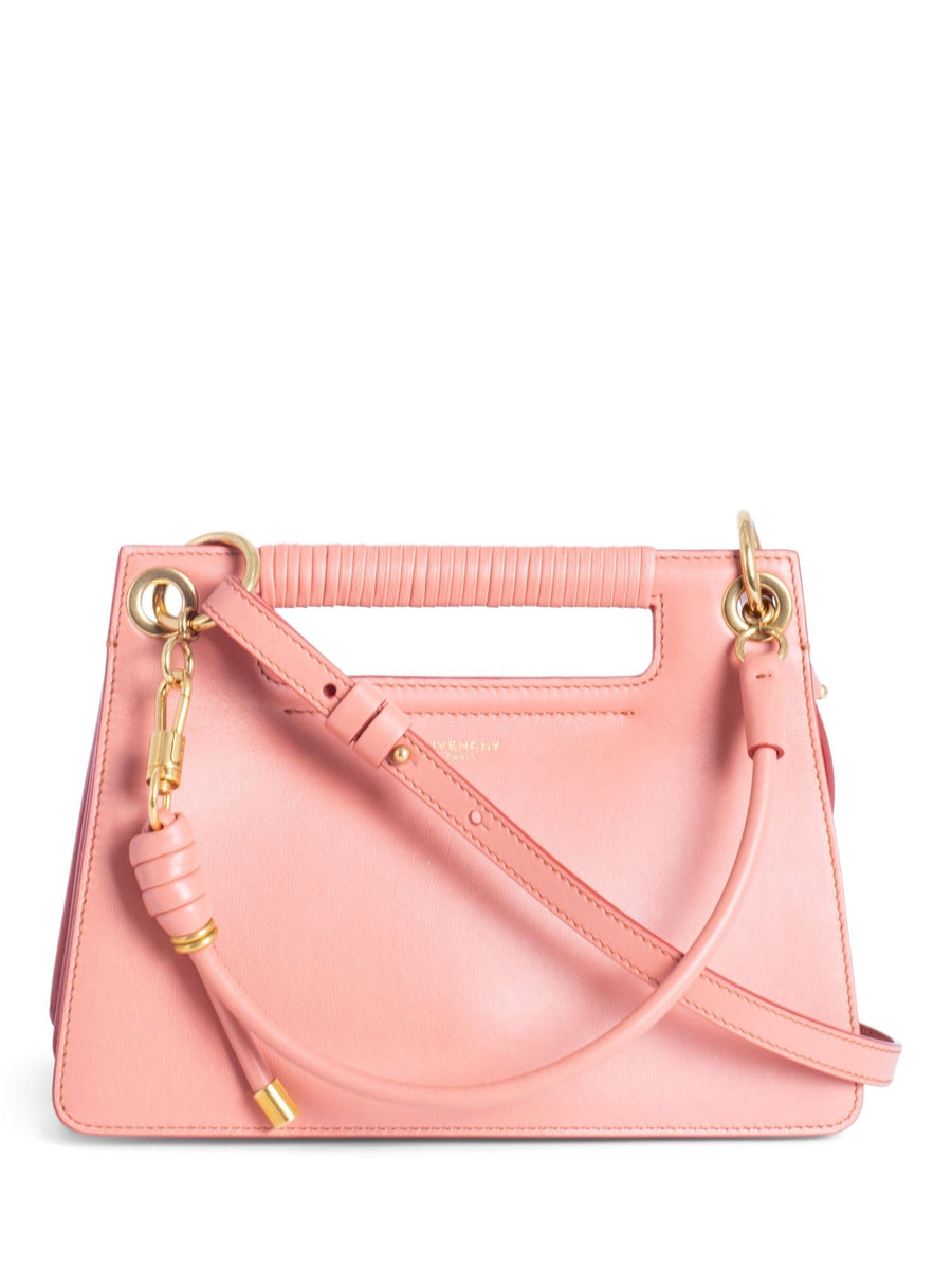 Givenchy Leather Terracotta Messenger Bag Blush Pink