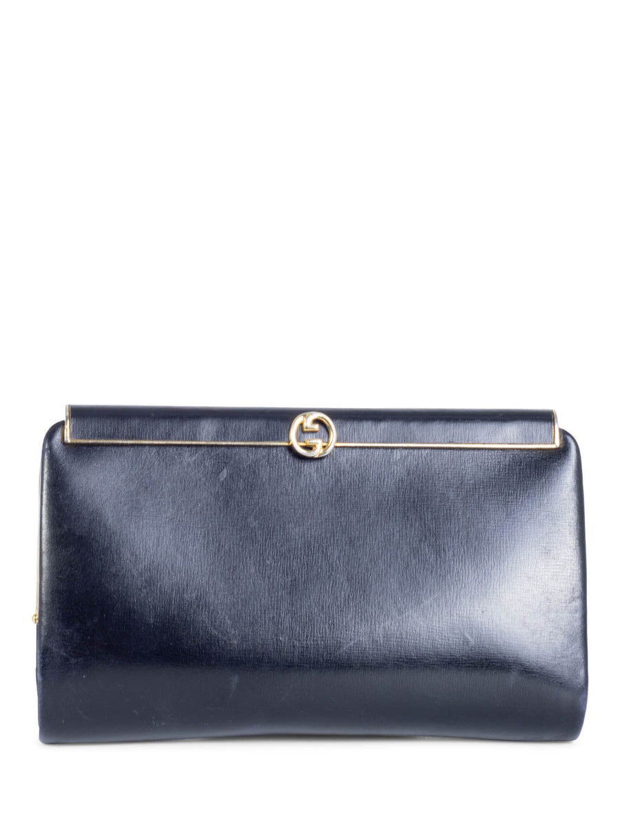 バッグ Vintage Gucci GG hardware clutch bag Vintage Gucci Blue Red GG Monogram MM Clutch Bag. | eBay