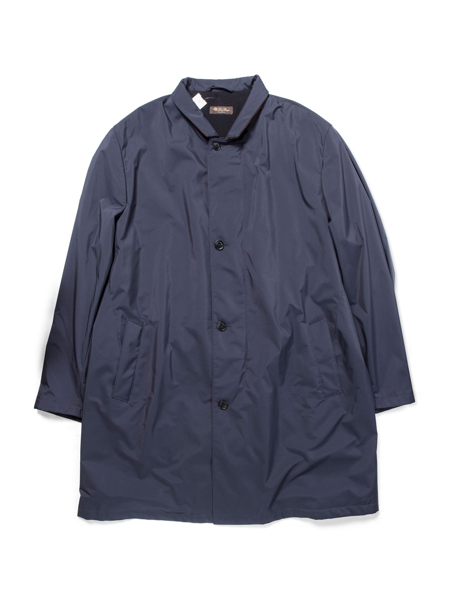 Loro Piana Men Sebring Cashmere Zippered Jacket Navy XXL-designer resale