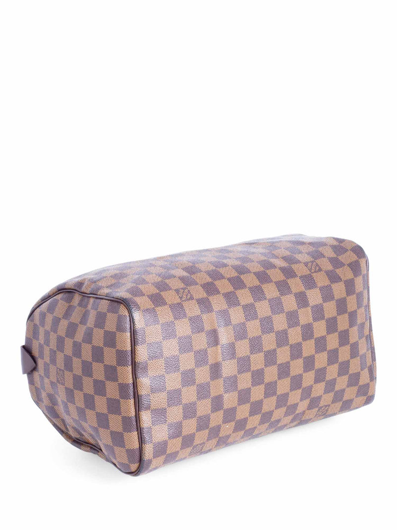 Louis Vuitton Damier Ebene Speedy Bag 30 Brown-designer resale