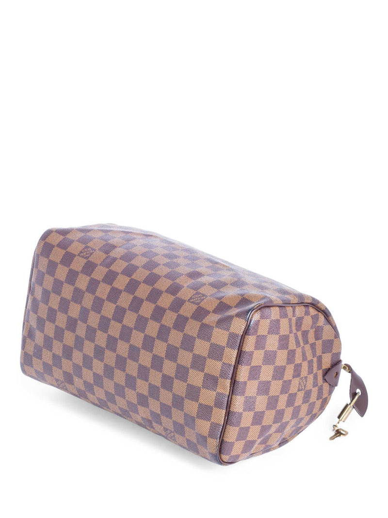 Louis Vuitton Damier Ebene Speedy Bag 30 Brown-designer resale