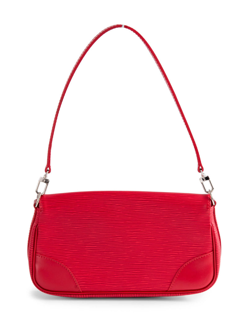 Louis Vuitton Epi Leather Chain Messenger Bag Red-designer resale
