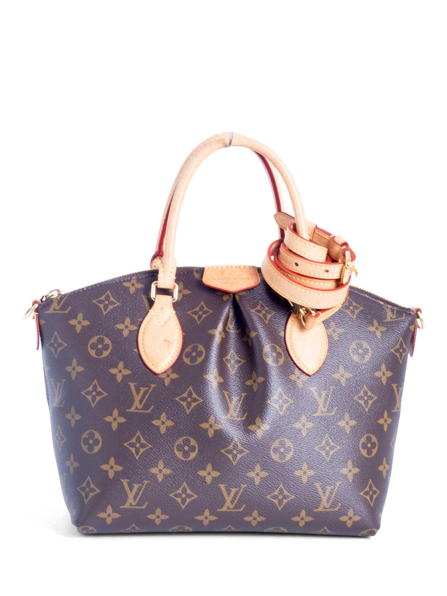 Boetie leather handbag Louis Vuitton Brown in Leather - 35996950