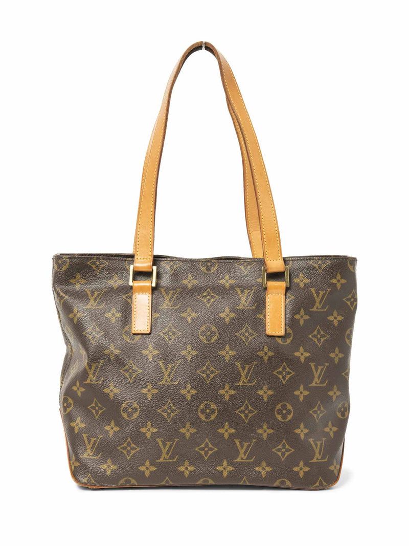 Louis Vuitton Monogram Cabas Piano Shopper Bag Brown-designer resale