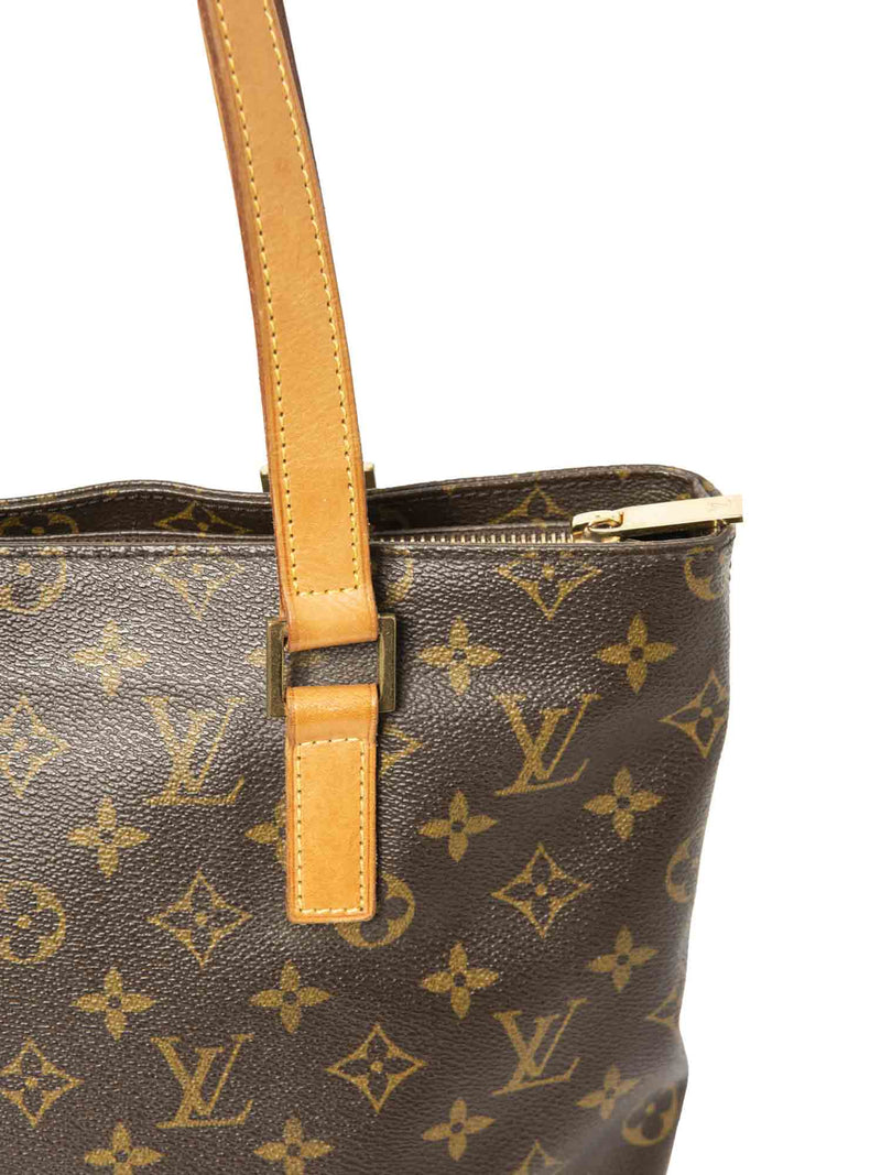 Louis Vuitton Monogram Cabas Piano Shopper Bag Brown-designer resale