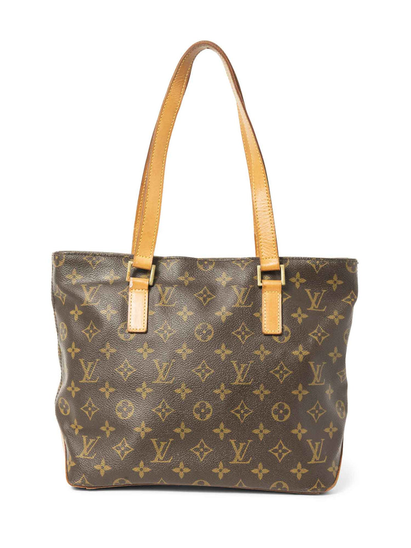 Louis Vuitton Monogram Cabas Piano Shopper Bag Brown-designer resale