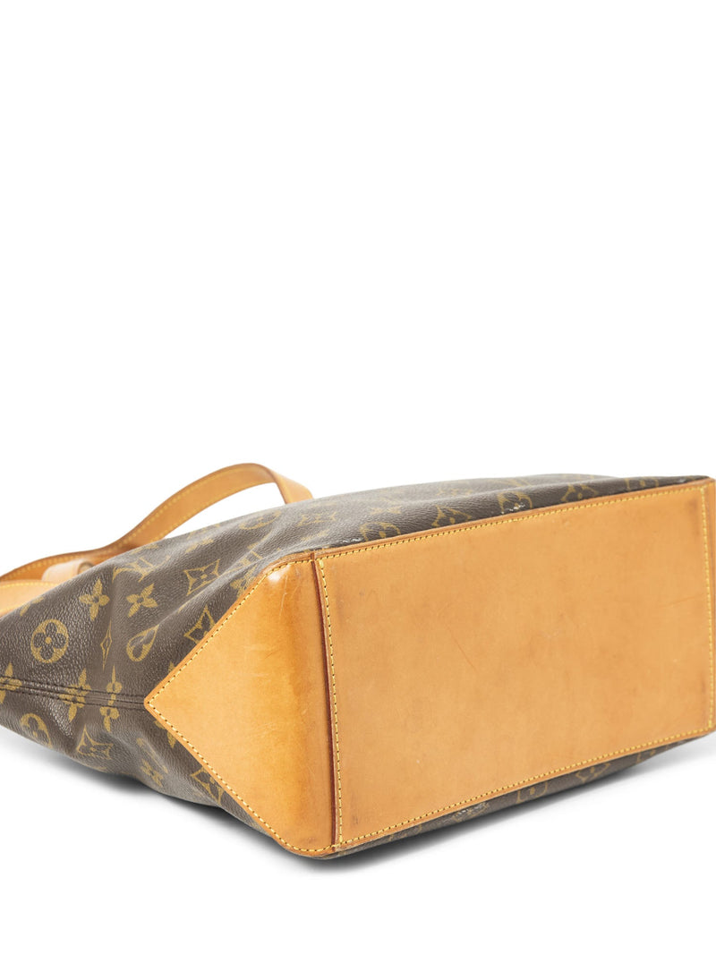 Louis Vuitton Monogram Cabas Piano Shopper Bag Brown-designer resale