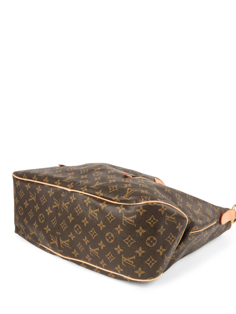 Louis Vuitton Monogram Delightful GM Hobo Bag Brown Gold-designer resale
