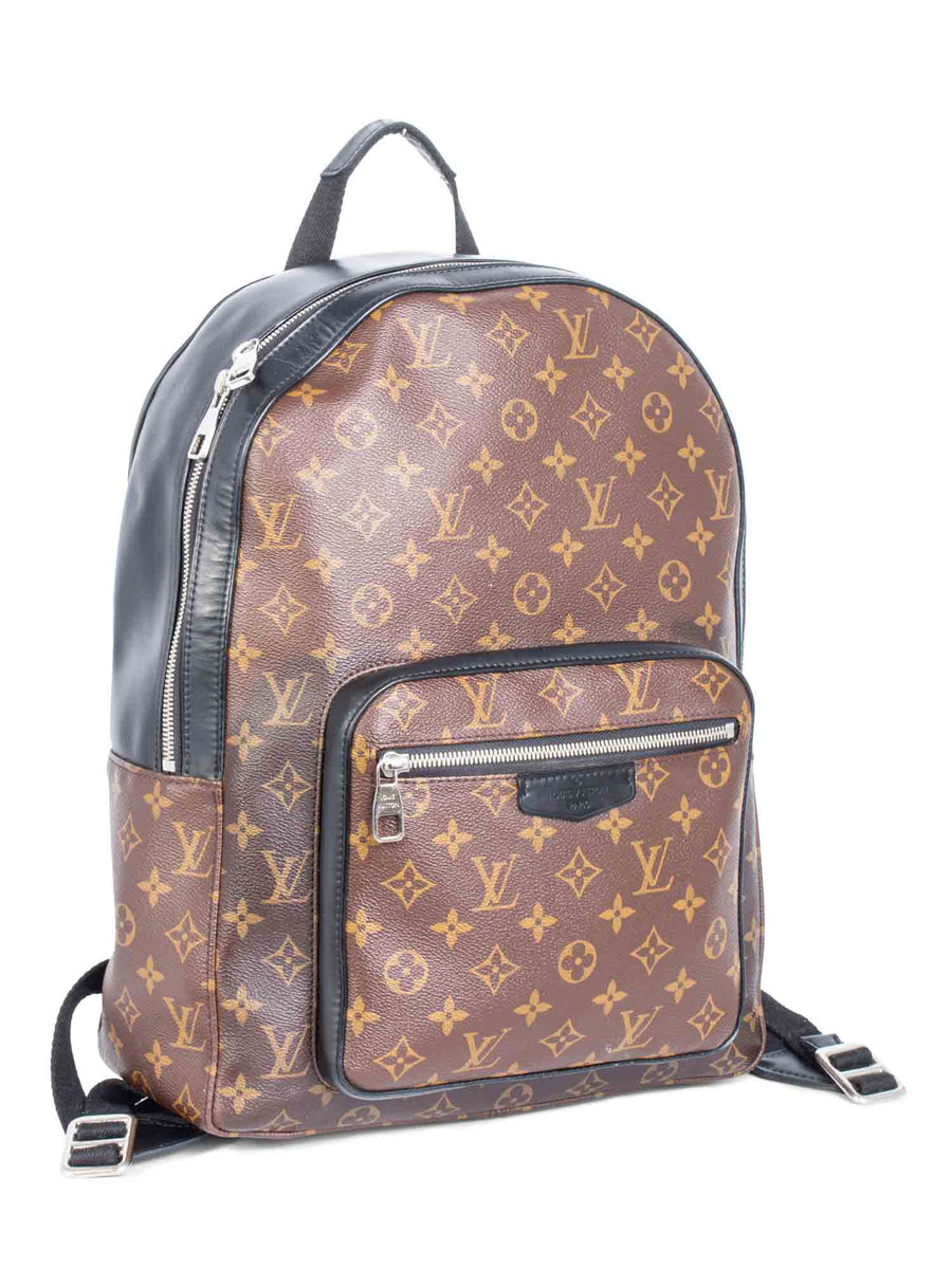 Louis Vuitton Monogram Josh Backpack Brown Black