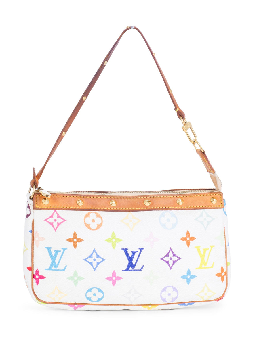 LOUIS VUITTON ロゴポーチ ホワイト/ブラック Louis Vuitton White Monogram Outdoor Messenger Bag – Savonches