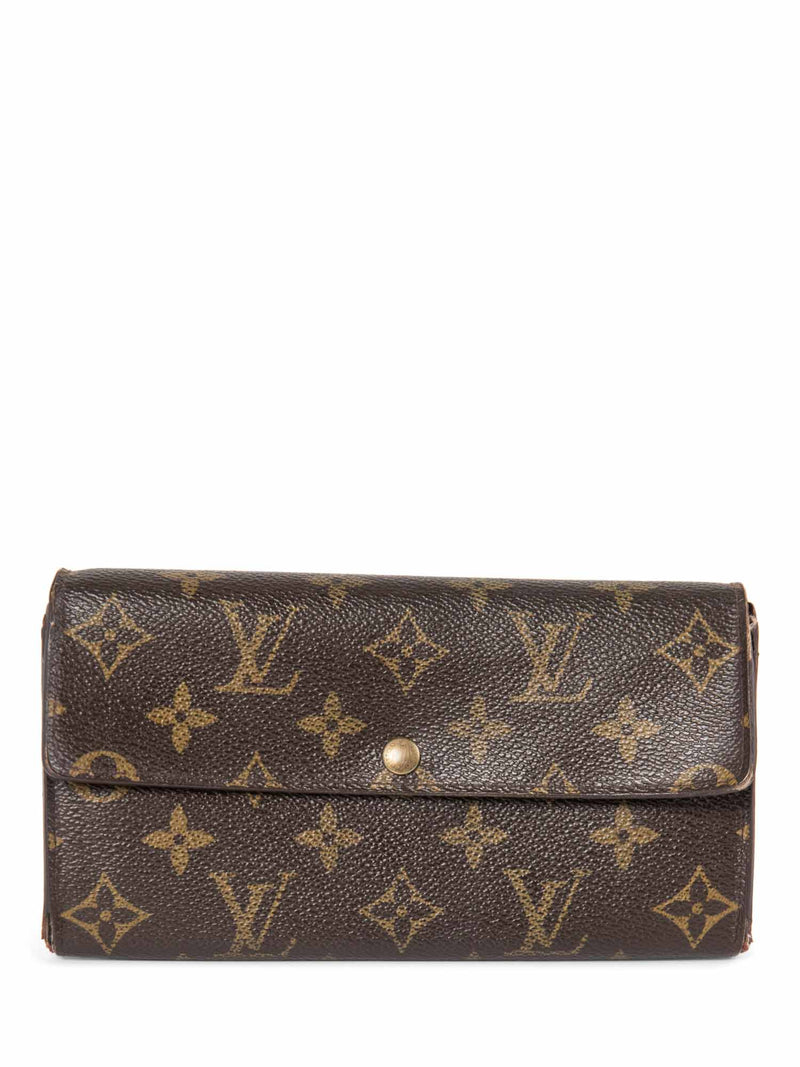 Louis Vuitton Monogram WOC Wallet On Strap Brown-designer resale