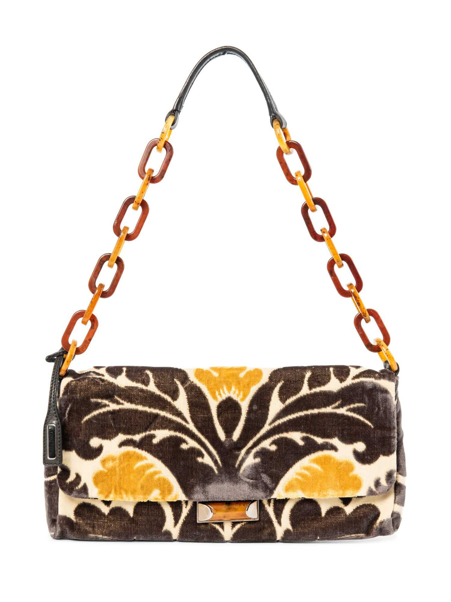 ふ*す様 miu miu TESSUTO PRINT ハンドバッグ 花柄 キャン 爆買 ミュウ