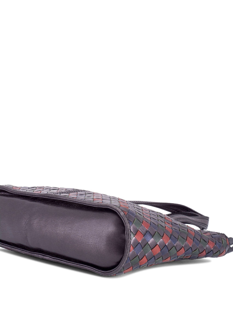 Bottega Veneta Nappa Intrecciato Tassel Messenger Bag Black-designer resale