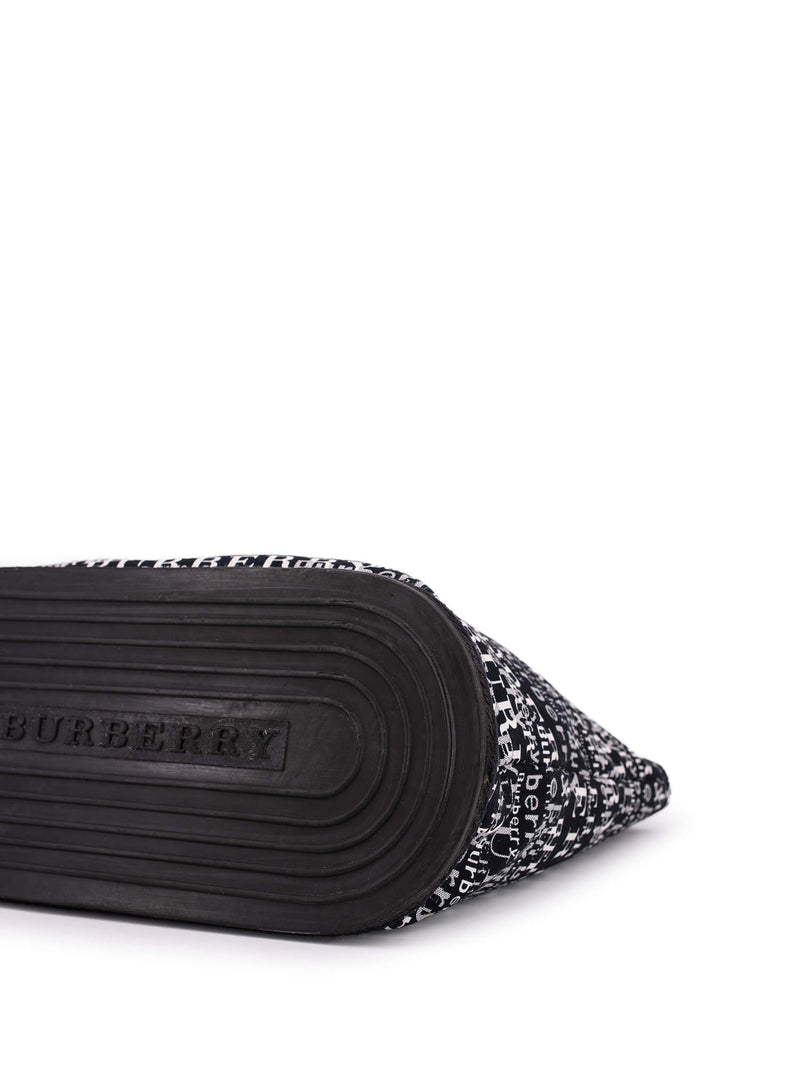 Burberry Logo Large Shopper Bag Black-designer resale