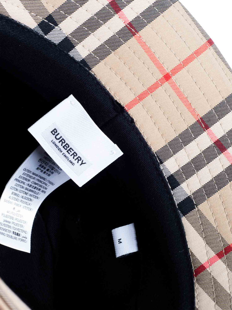 Burberry Nova Check Rain Bucket Hat Multicolor-designer resale