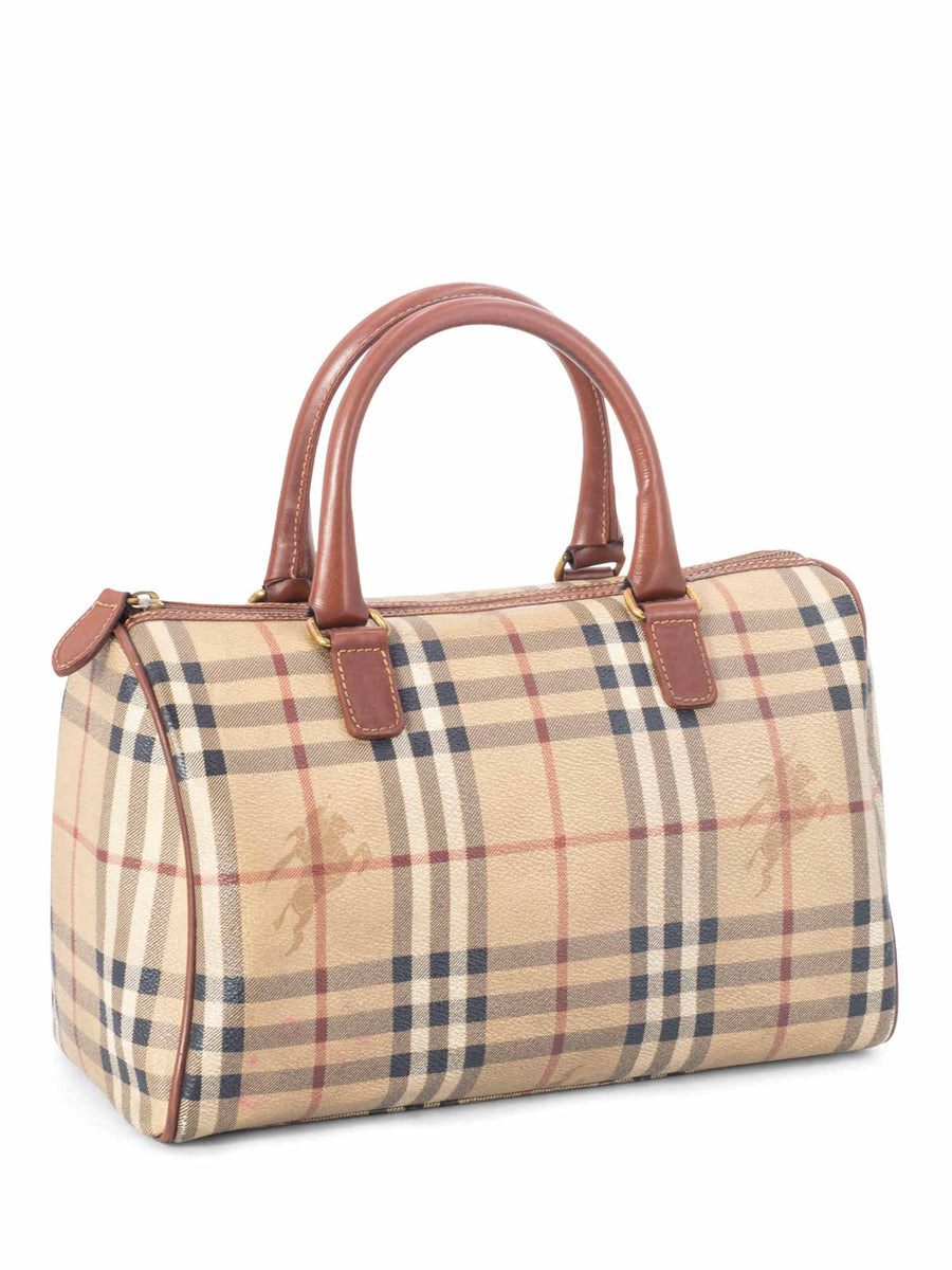 authenic Burberry speedy bag