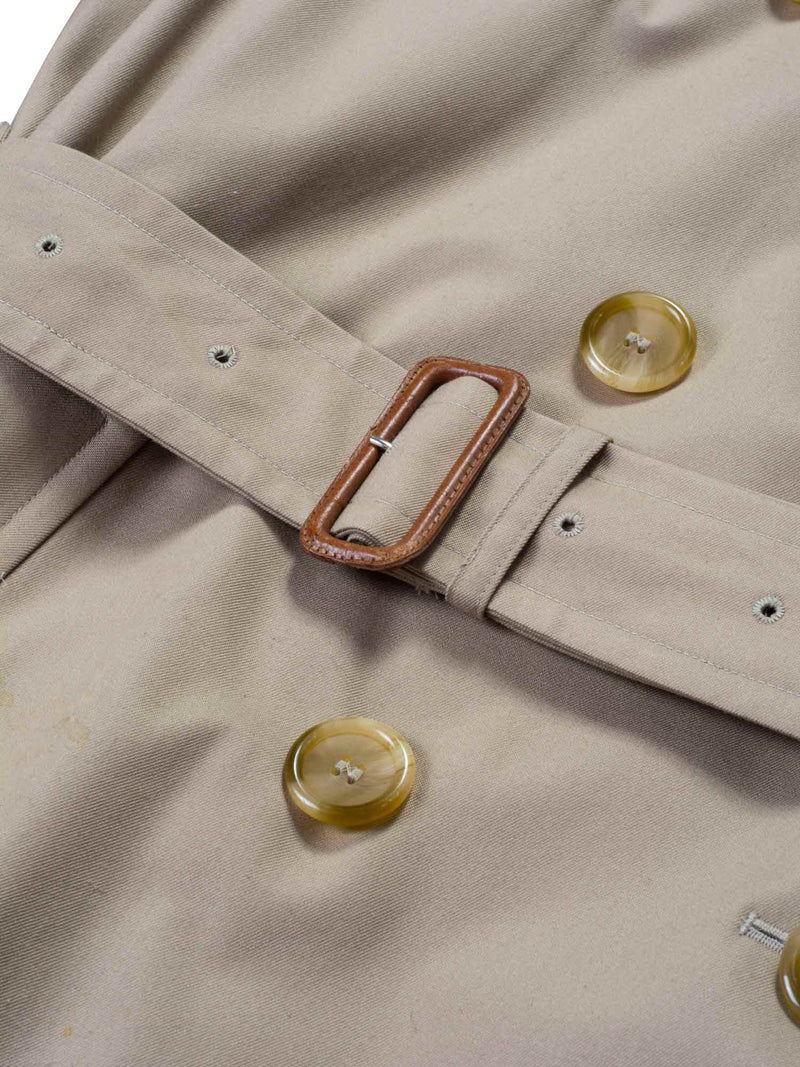 Burberry Nova Check Trench Coat Beige-designer resale