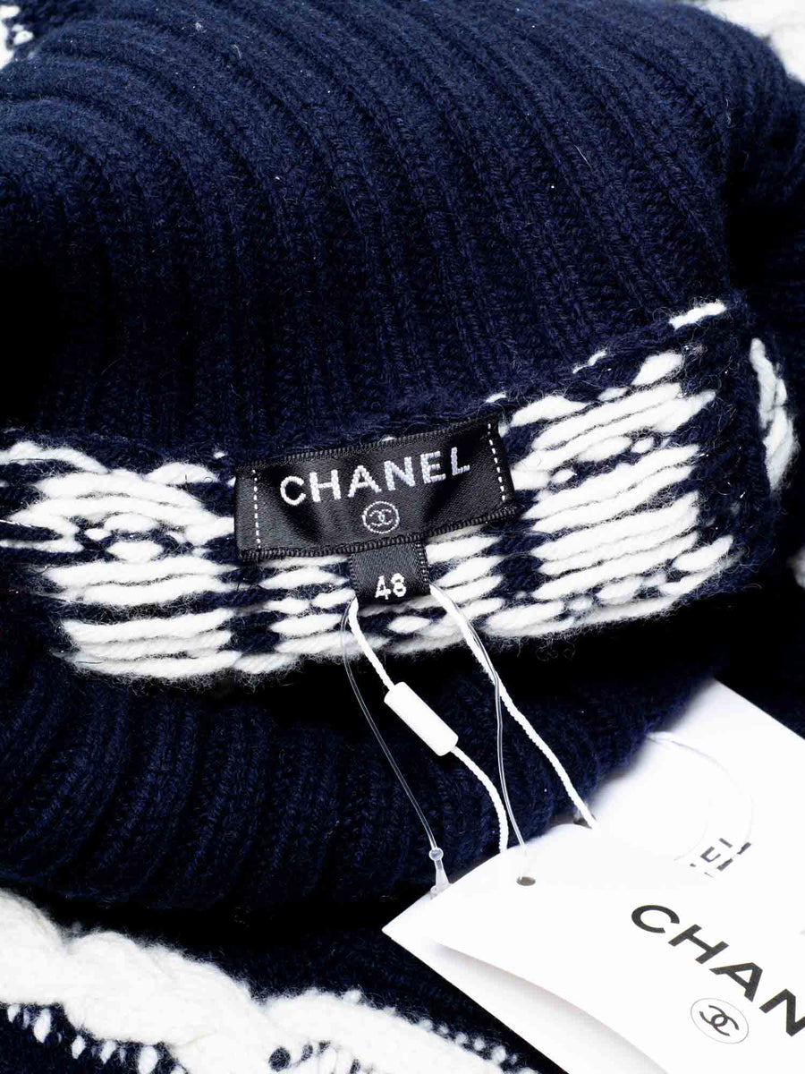 CHANEL-Cable-Knit-Cashmere-