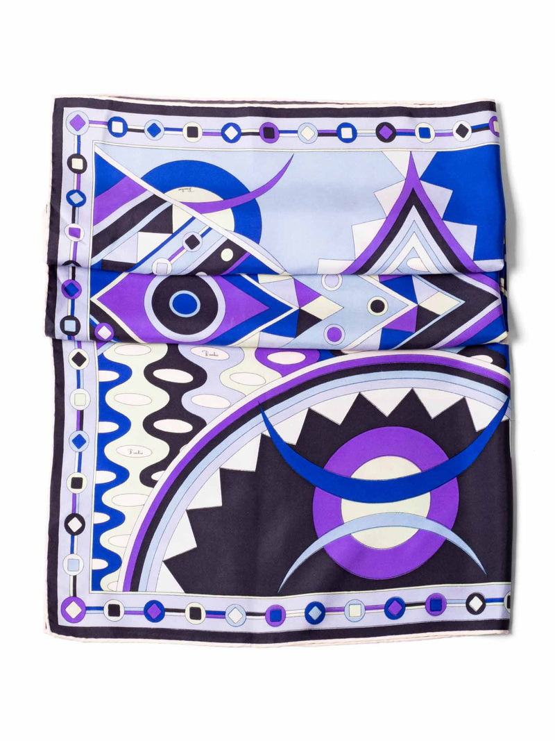 Emilio Pucci Silk Scarf Mulitcolor-designer resale