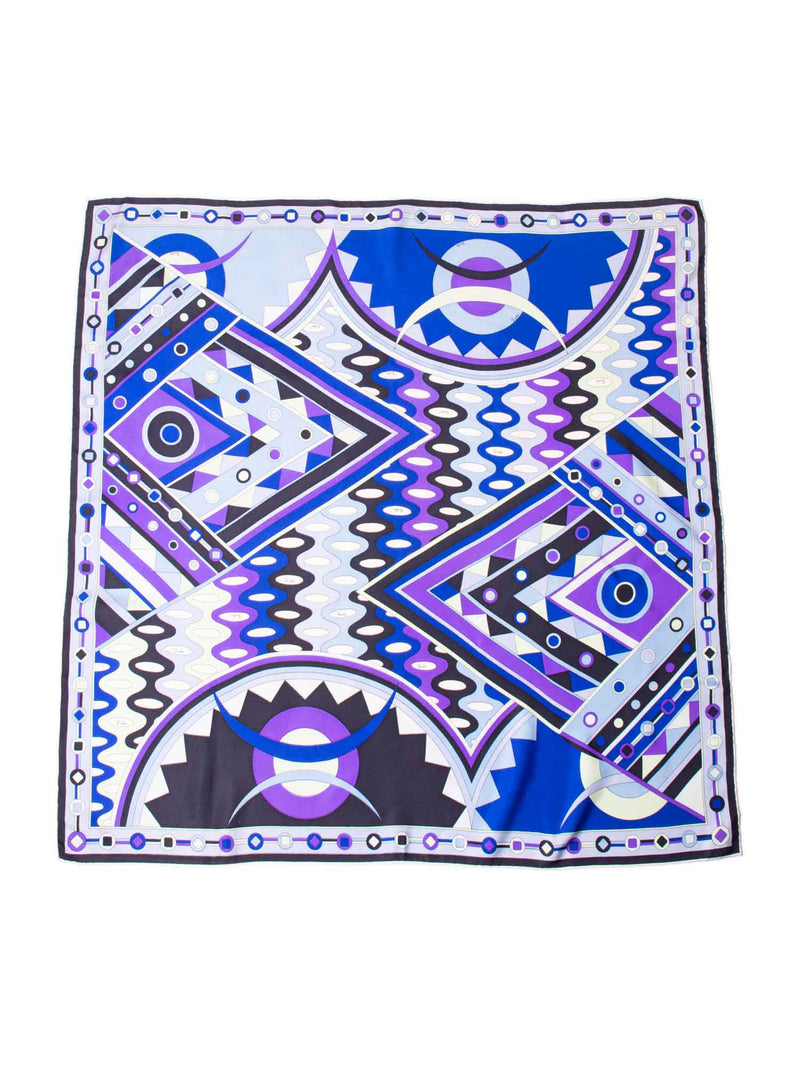 Emilio Pucci Silk Scarf Mulitcolor-designer resale
