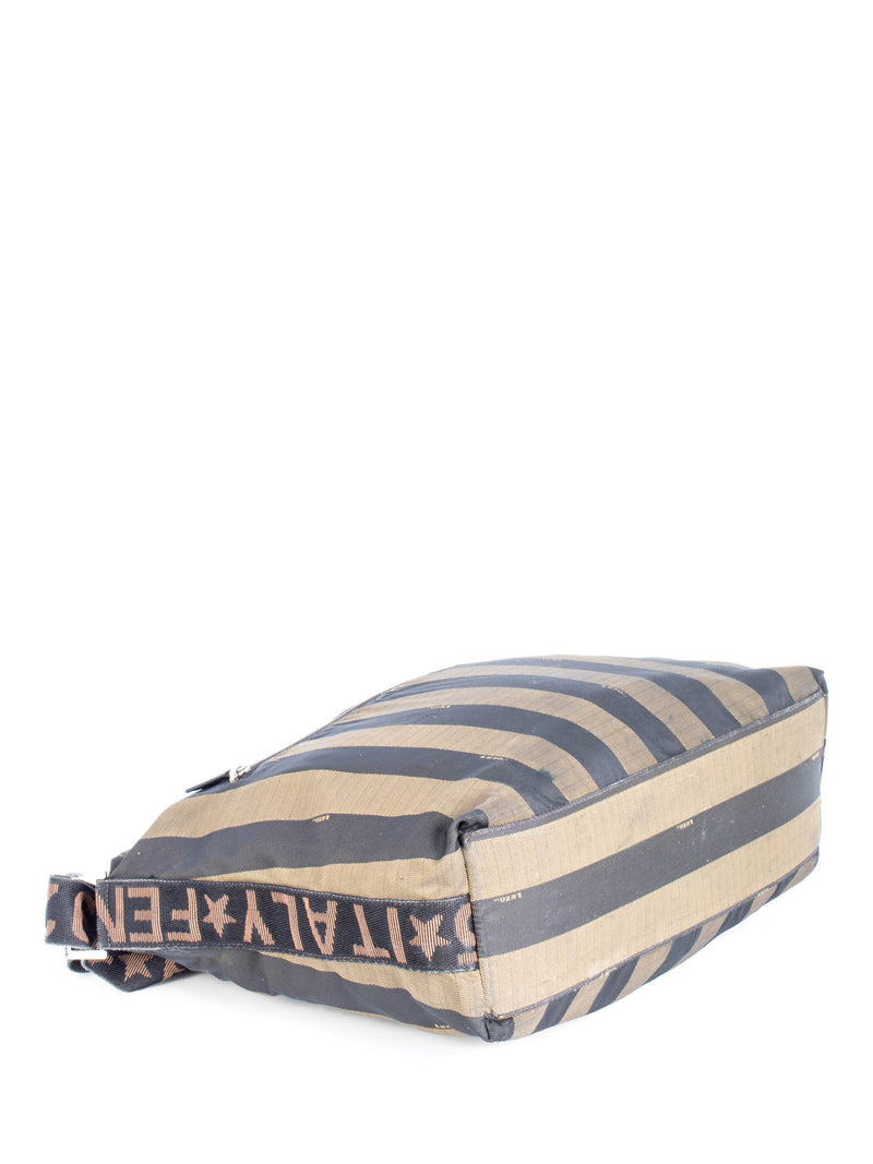 Fendi Canvas 1925 Large Messenger Bag Brown-designer resale