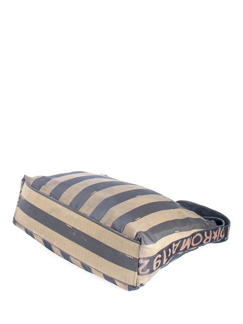 Fendi Canvas 1925 Large Messenger Bag Brown-designer resale