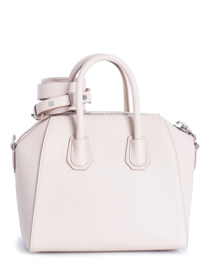Givenchy Pebbled Leather Small Antigona Bag Pink-designer resale