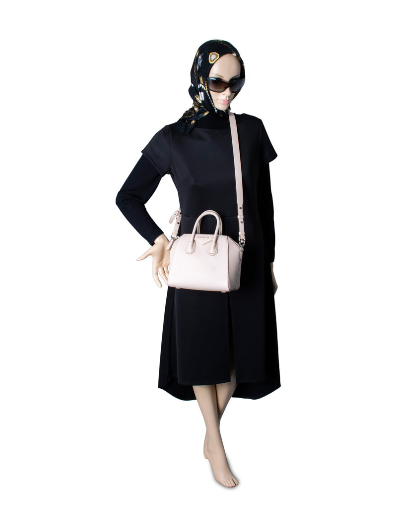 Givenchy Pebbled Leather Small Antigona Bag Pink-designer resale