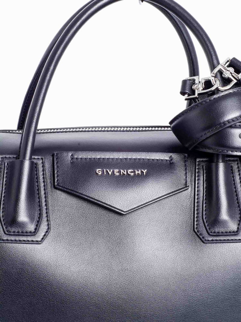 Givenchy Soft Leather Large Antigona Bag Black-designer resale