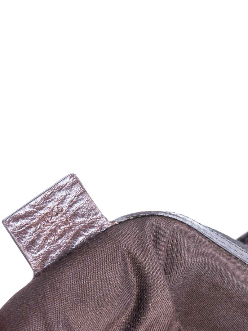 Gucci GG Supreme Large Hobo Bag Brown-designer resale