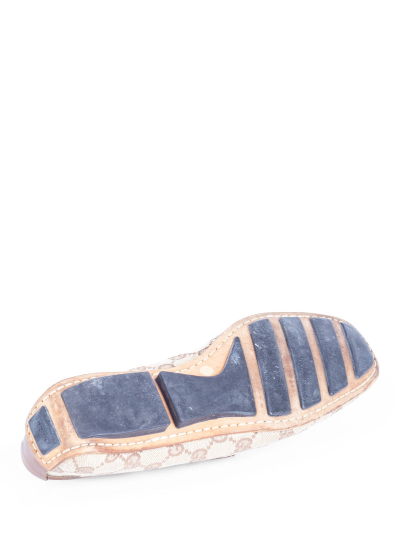 Gucci GG Supreme Loafers Brown-designer resale