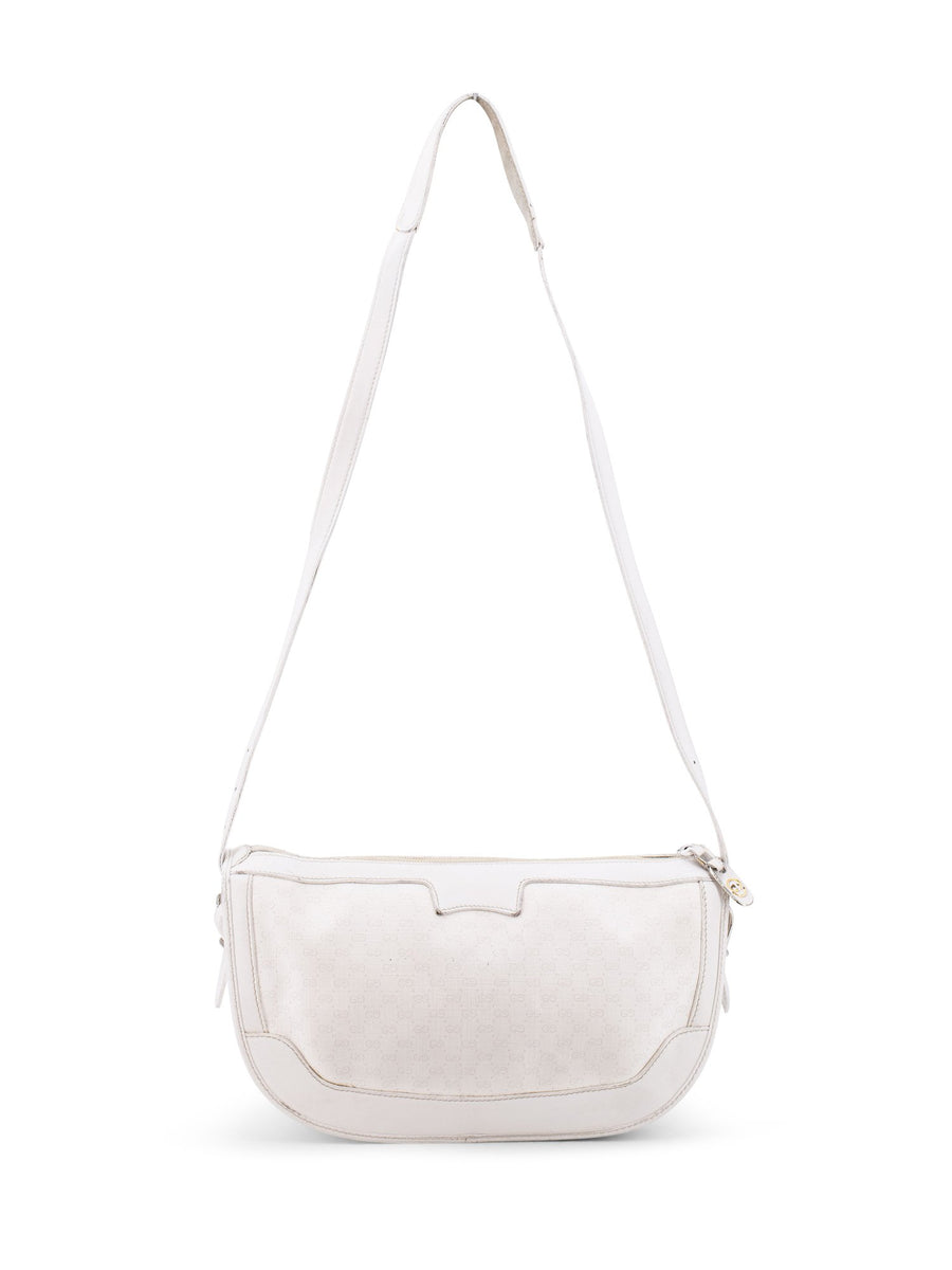 Gucci GG Supreme Messenger Bag White