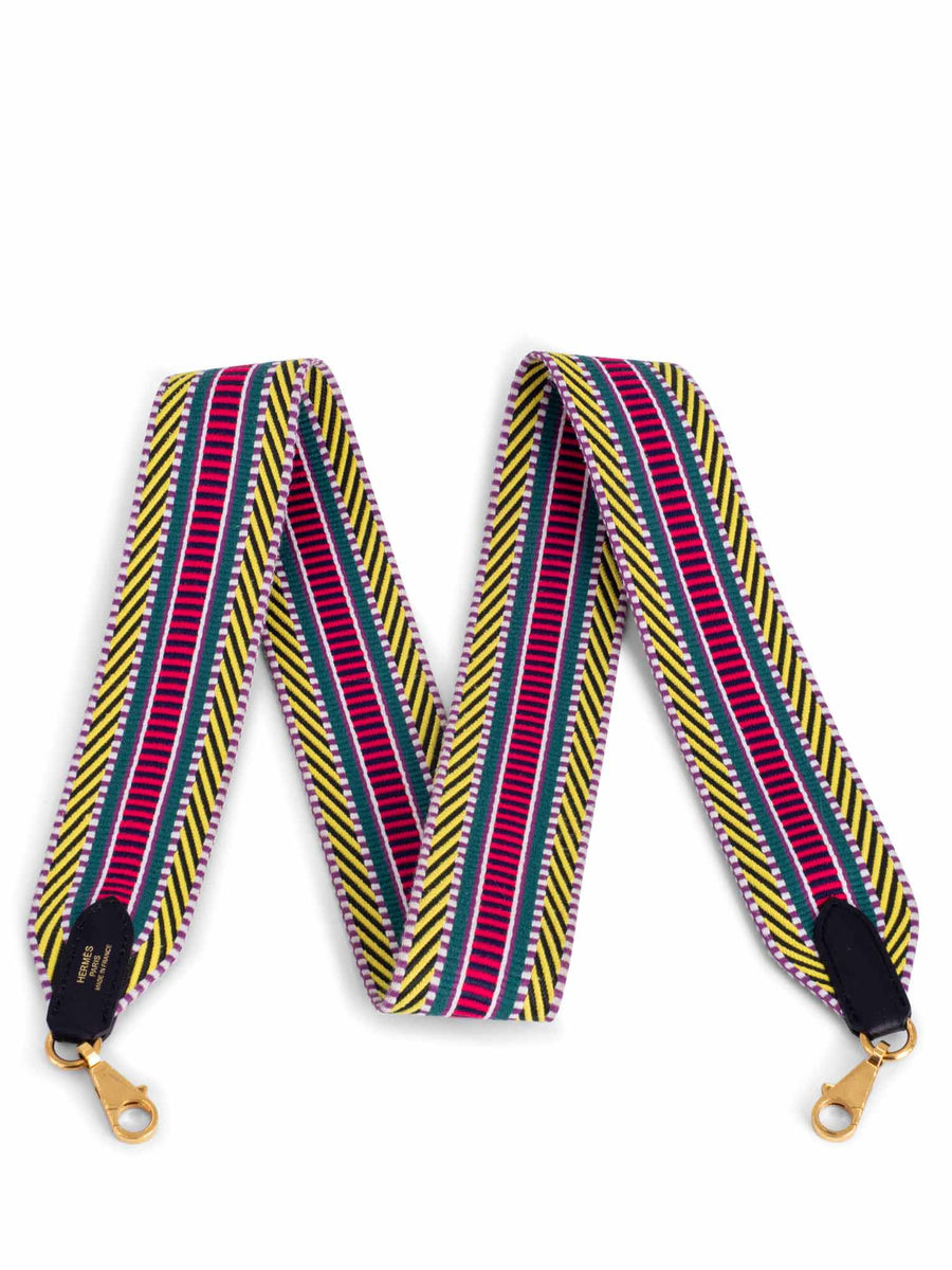 Hermes Sangle Cavale Bag Strap 50 MM Multicolor