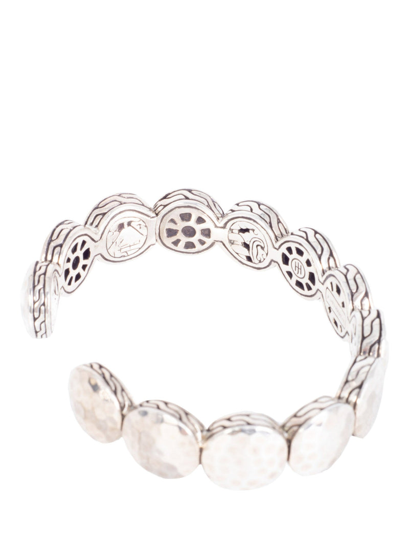 John Hardy Sterling Silver Cuff Bracelet-designer resale