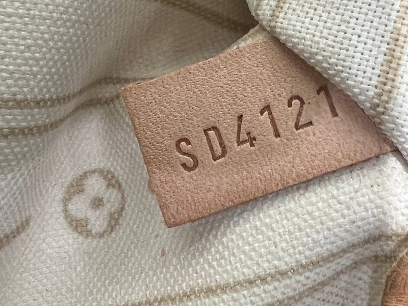 Louis Vuitton Damier Azur Neverfull Bag GM White-designer resale