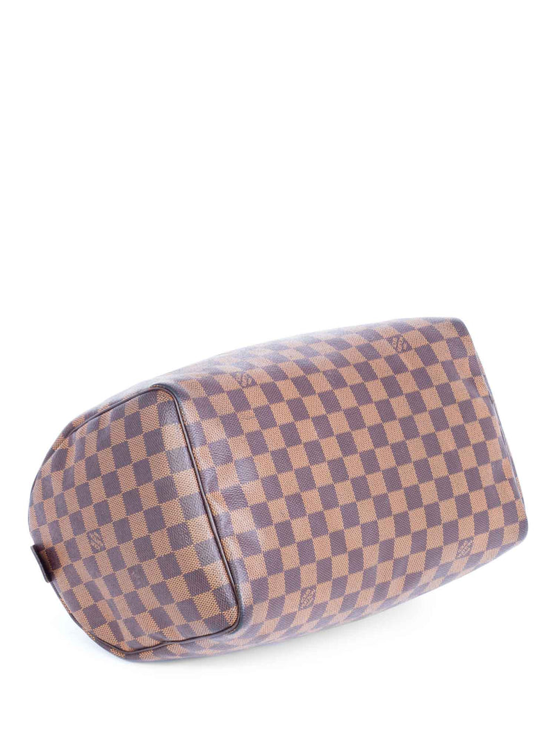 Louis Vuitton Damier Ebene Speedy Bag 30 Brown-designer resale
