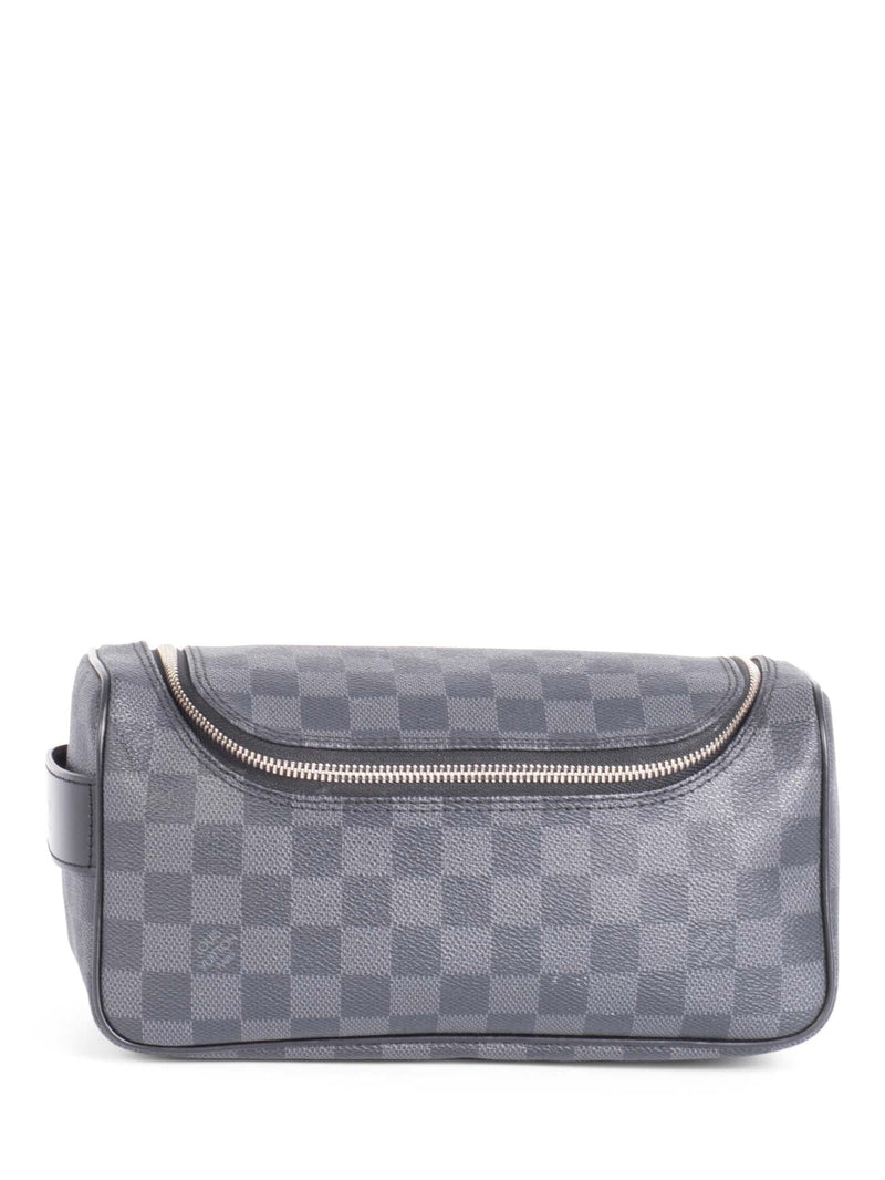 Louis Vuitton Damier Graphite Toilet Travel Bag Black Grey-designer resale