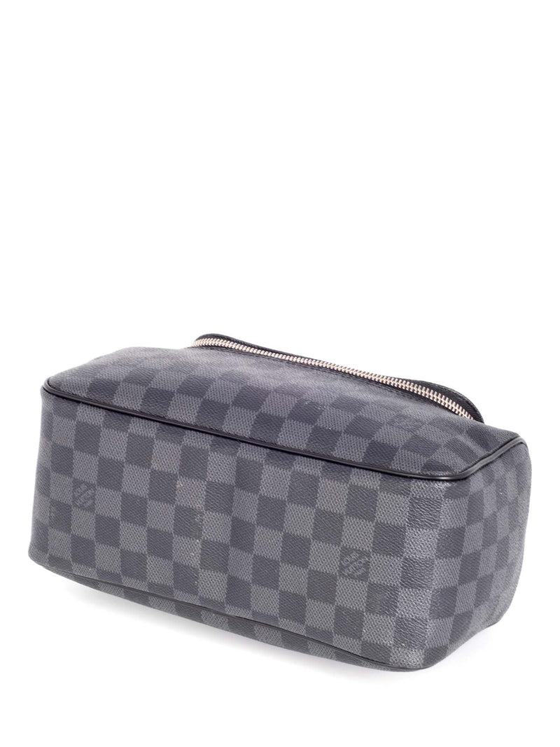 Louis Vuitton Damier Graphite Toilet Travel Bag Black Grey-designer resale