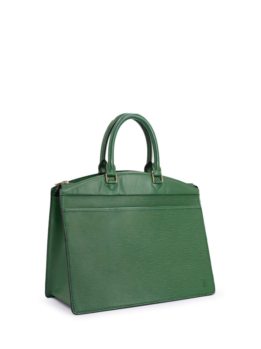 Louis Vuitton Louis Vuitton Riviera Green Epi Leather Handbag