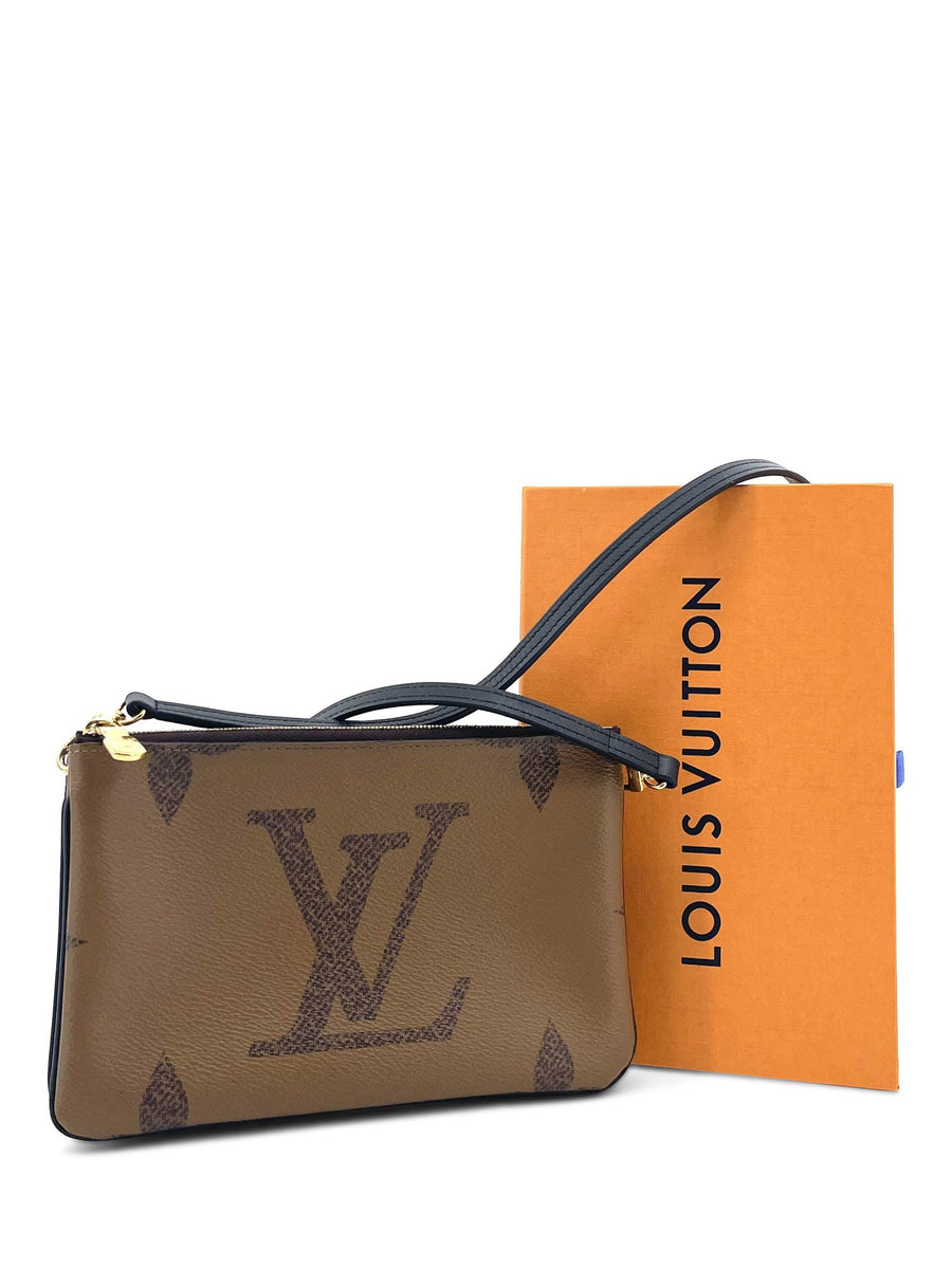 Louis Vuitton Giant Monogram Reversible Double Zip Messenger