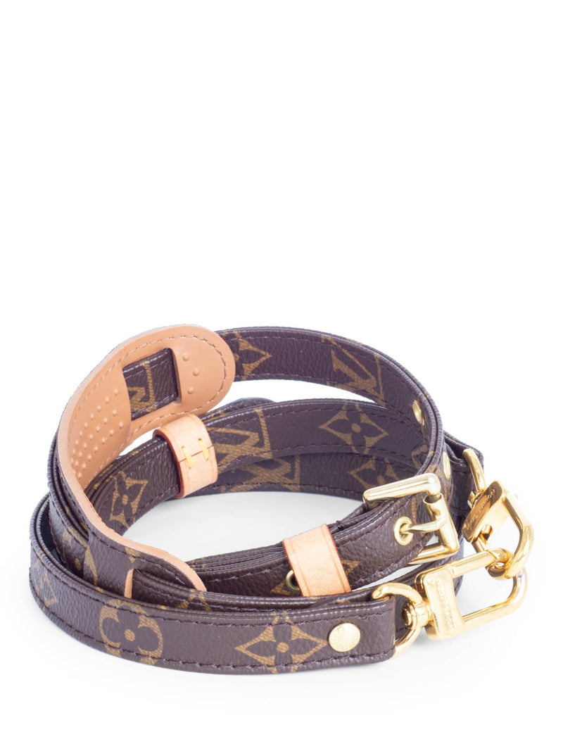 Louis Vuitton Monogram Adjustable Messenger Strap Brown-designer resale