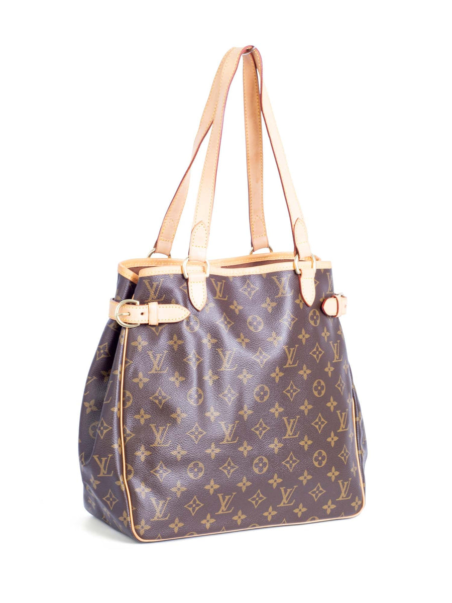 Batignolles handbag Louis Vuitton Brown in Cotton - 36454465