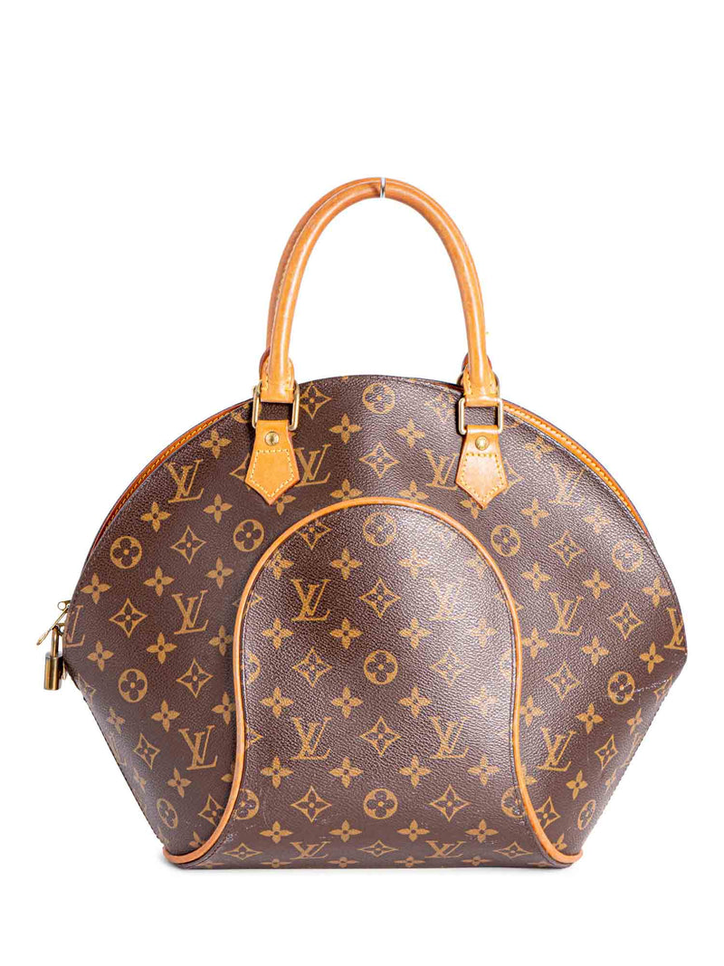 Louis Vuitton Monogram Ellipse Bag GM Brown-designer resale