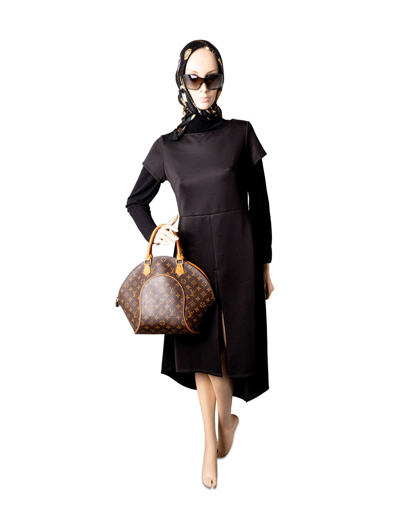 Louis Vuitton Monogram Ellipse Bag GM Brown-designer resale