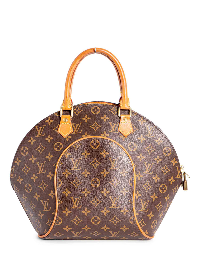 Louis Vuitton Monogram Ellipse Bag GM Brown-designer resale